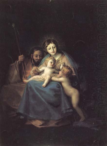 Francisco de goya y Lucientes The Holy Family oil painting picture